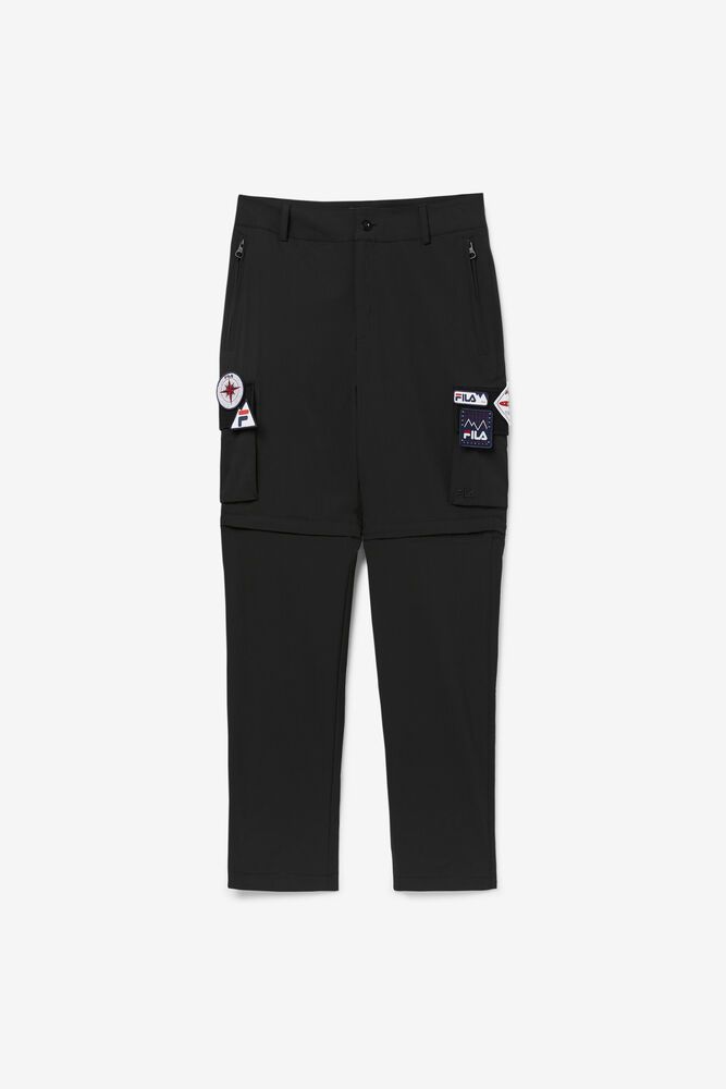 Fila 3-in-1 Black Pants Mens - NZ 14527-QHOR